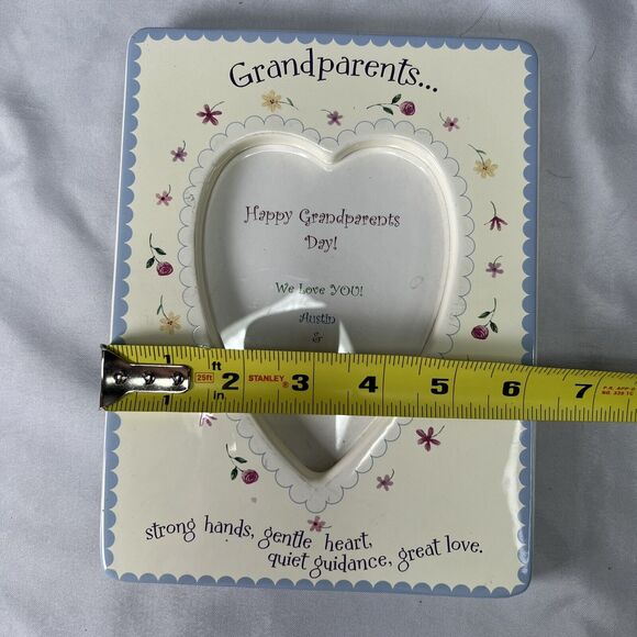 Hallmark Grandparents Picture Frame Holds A 4x6 Picture - Picture 4 of 5